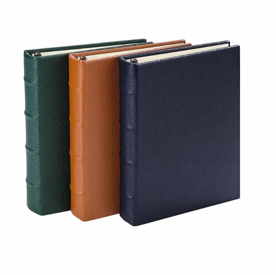 20 MULTIPUNCH TOP QUALITY Pvc BLUE  LEATHER LOOK GUEST INFORMATION BINDER 