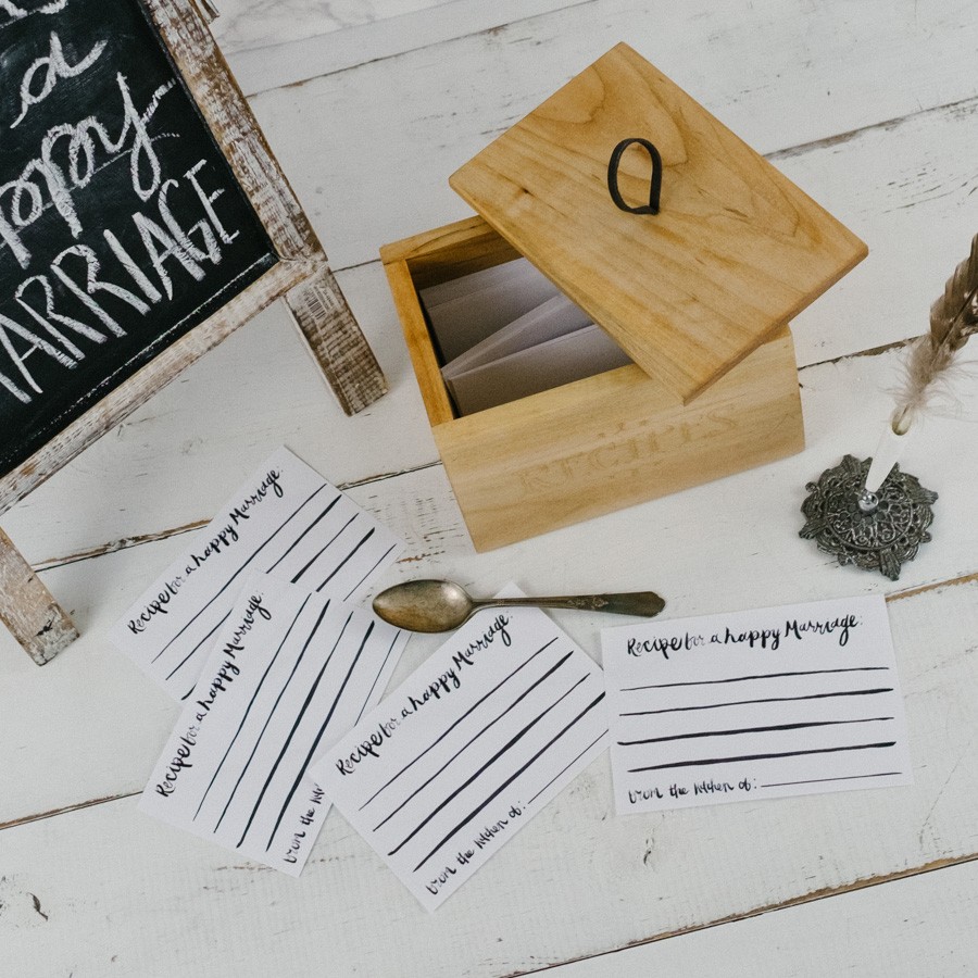 Recipe For Marriage Box From Blue Sky Papers
