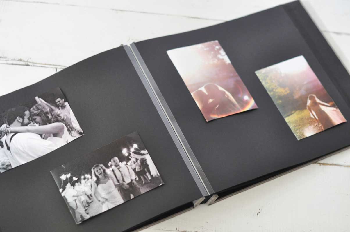 photo albums with black pages