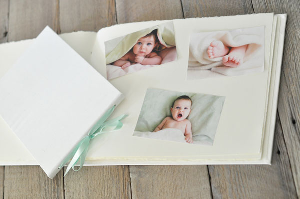 Baby Artisan - handmade photo album for new parents by Blueskypapers.com