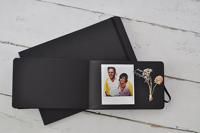 Moleskine Black Page Album in two sizes by Blue Sky Papers