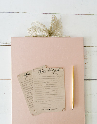 Wedding Mad Libs Guest Book by Blue Sky Papers
