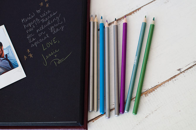 Metallic Pens and Pencils for Black Page Albums - The Blue Sky Papers Blog