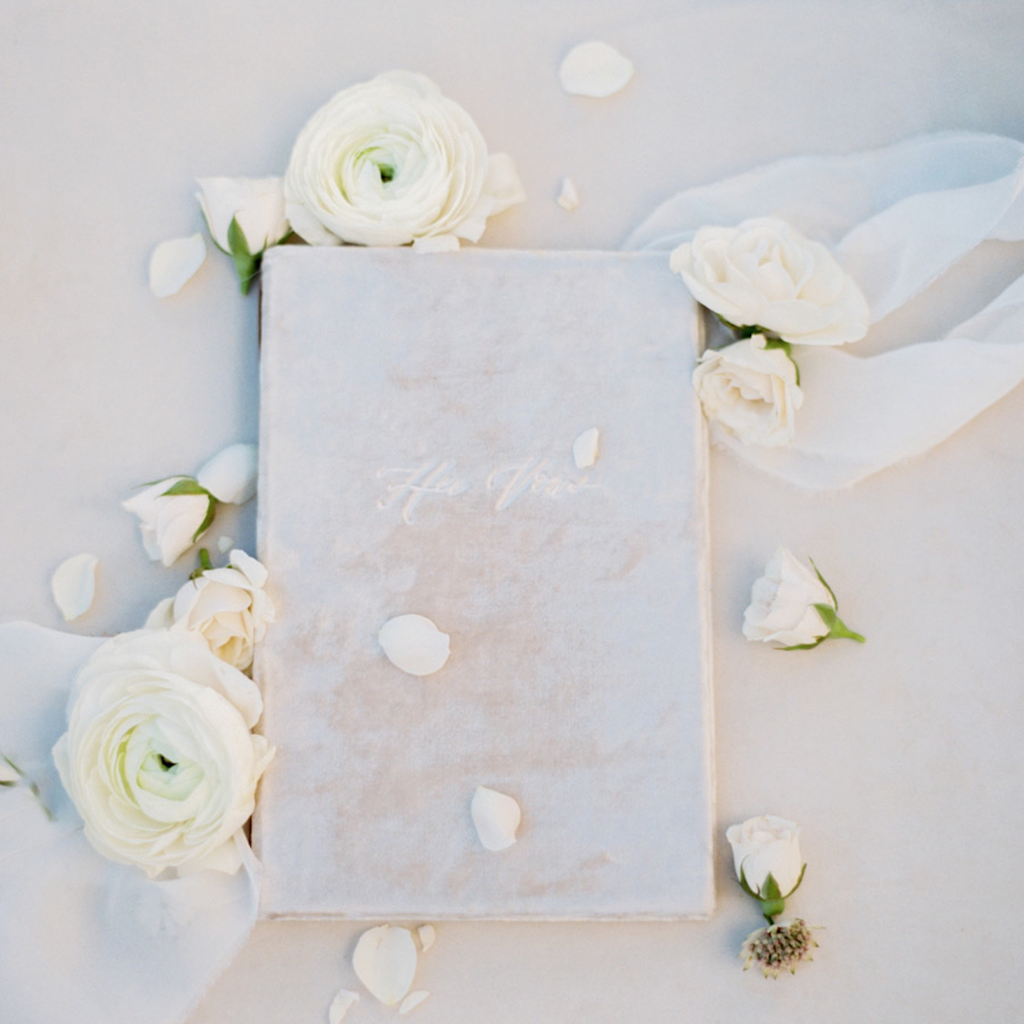 Velvet-Wedding-Vow-Keepsake-Book_Blue-Sky-Papers 
