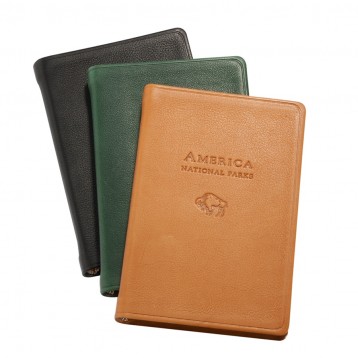 Leather America Book - Black, Hunter Green, British Tan- from Blue Sky Papers