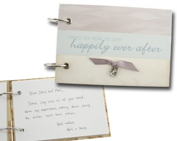 Wedding Advice Book - Happily Ever After