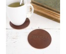 Natural Leather Coasters