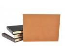 Library Bound Leather Guest Book