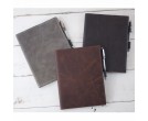 Leather Refillable Composition Notebook