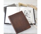 Refillable Sketchbook Leather Cover