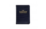 Mini United States Constitution Book - Navy leather - from Blue Sky Papers
