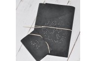 Constellation Leather Sketchbook - Mini Sketchbook & Sketchbook - Blue Sky Papers