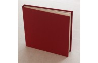 Fresh Creative Guestbook from Blue Sky Papers - red rose linen cover