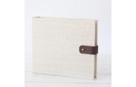 Travelers Photo Book by Blue Sky Papers - linen & leather