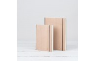 Natural Wood Journal Notebook - 2 sizes, with natural purist wood cover - from Blue Sky Papers