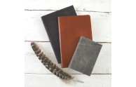 Soft Leather Journals - soft bound leather journals in many colors - handmade by Blue Sky Papers