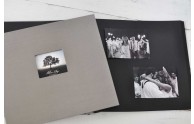 12x12 Post-bound Paper Page Album - black pages shown - by Blue Sky Papers
