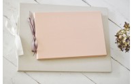 The Artisan Album - Handmade Photo Book - Blush and Champagne- by Blue Sky Papers
