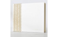 Royal Gold Lace Custom Book- Personalized in Gold- by Blue Sky Papers