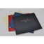Twenty Five Years Guest Book - Onyx satin with Gold - by Blue Sky Papers