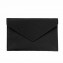 Leather Photo Wallet - Black Goatskin Leather - from Blue Sky Papers