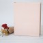 Classic, Archival Photo Album- 9x12 vertical Blush silk with Gold Script embossing- by Blue Sky Papers