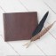 Soft Leather Guest Book - from Blue Sky Papers
