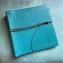 Colorful Leather Brag Book Albums - Clear Sleeve with personalization - by Blue Sky Papers