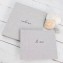 Beach Home Guest Book - gray la mer on Sailcloth - WELCOME rental binder in the back