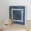 Velvet Photo Album - Teal velvet with Tribal Frame design - from Blue Sky Papers