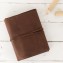 Leather Bound Sketchbook Case - comes with colored pencils - by Blue Sky Papers