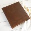 Leather Recipe Binder - Keep your family recipes safe - by Blue Sky Papers