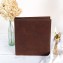Leather Recipe Binder - Natural rustic leather - by Blue Sky Papers