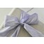 Silk Dupioni Bow Custom Book - Silk Dupioni bow detail, Natural line & Lavender- by Blue Sky Papers