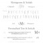 Velvet Wedding Vow Book - Calligraphy Monogram & other Fonts - by Blue Sky Papers