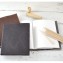 Refillable Sketchbook Leather Cover - blank slate! - from Blue Sky Papers