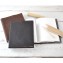 Refillable Sketchbook Leather Cover - perfect for dry art (or wet art capable refill) - from Blue Sky Papers