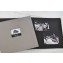 12x12 Post-bound Paper Page Album - black pages shown - by Blue Sky Papers