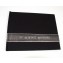 In Loving Memory Memorial Guest Book - Black with Gray sash (image shows ribbon darker than actually is)