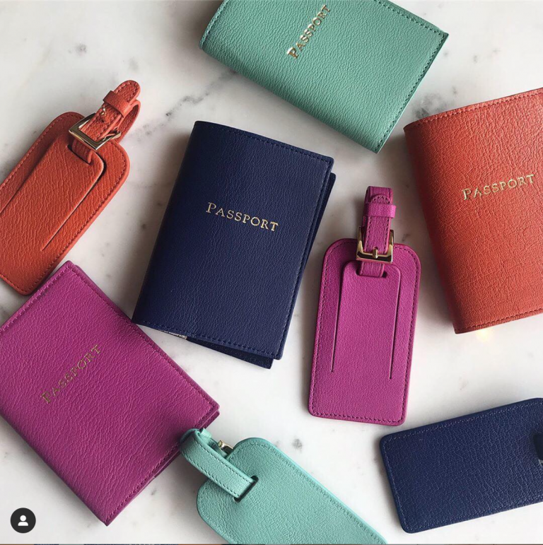 Leather Travel Accessories - Blue Sky Papers