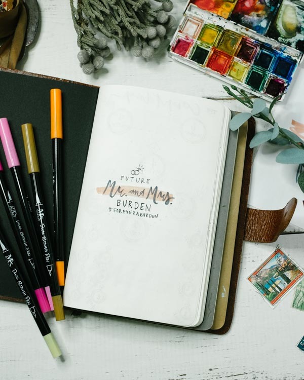 wedding-bullet-journal